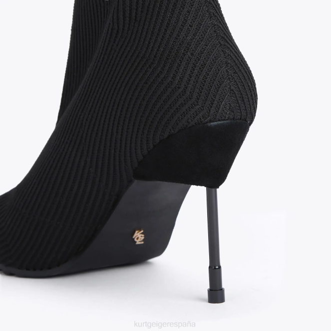 Kurt Geiger mujer empapado de la barbacana de londres 2LPR267 | calzados negro